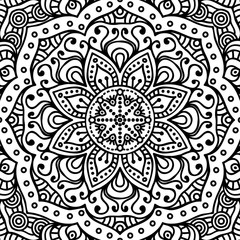 Mandala. Coloring page