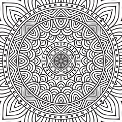 Mandala. Coloring page