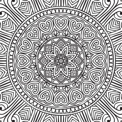 Mandala. Coloring page