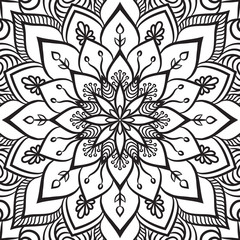 Mandala. Coloring page