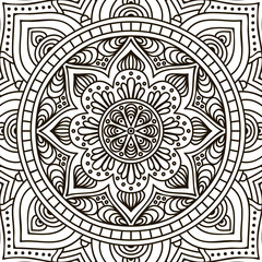 Mandala. Coloring page