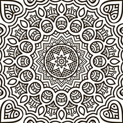 Mandala. Coloring page