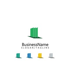 finance vector logo icon