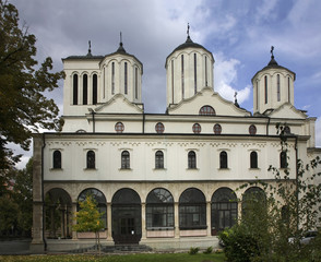 Fototapeta na wymiar Cathedral of Holy Trinity in Nis. Serbia