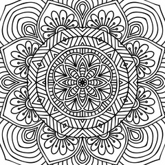 Mandala. Coloring page