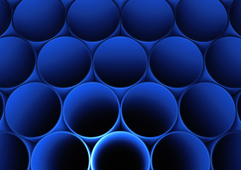 Blue Pipe Background