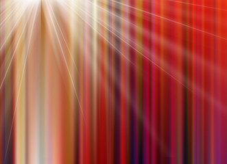 vorhang licht strahlen