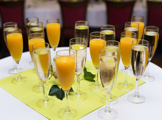 Sektempfang - Sekt und Orangensaft