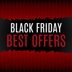 Black Friday Sale poster to use for prints, flayers, leaflets, adverts