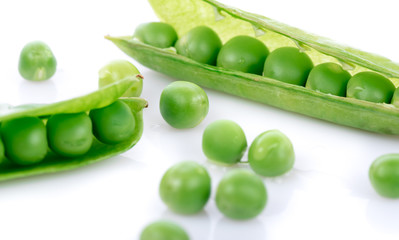 Fresh garden peas