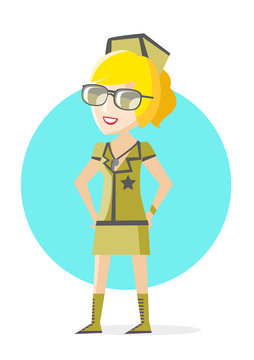 mujer sargento