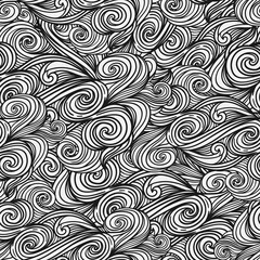 Abstract seamless wavy pattern