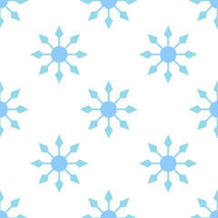 Snowflake pattern seamless