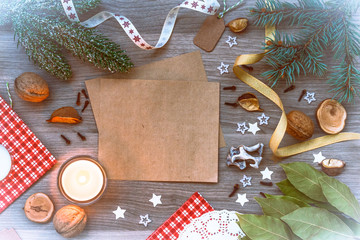 Christmas and new year background. 