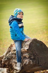 Portrait small boy