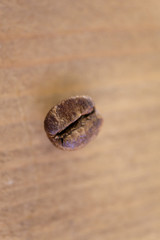 Coffee grains on a table