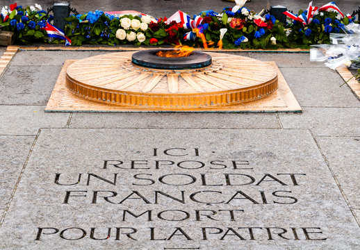 Tomb Of The Unknown French Soldier In Paris