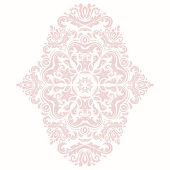 Damask Vector Oriental Pattern