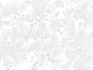 Frast Background with Snowflakes