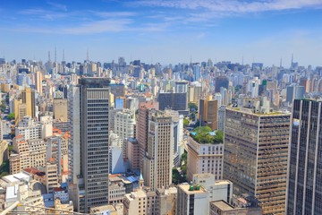 Fototapeta na wymiar Sao Paulo skyline