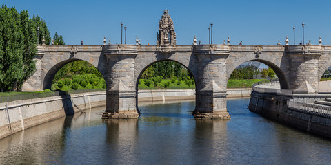 Obraz premium Puente de Toledo, Madrid