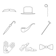 Gentleman icon set