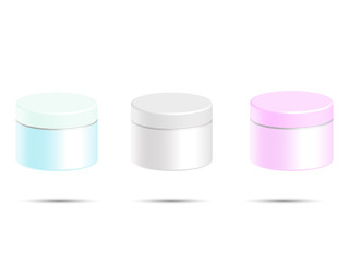 Cosmetic bottle for cream, gel, powder