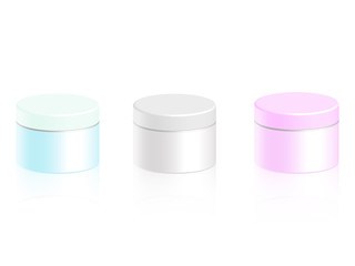 Cosmetic bottle for cream, gel, powder