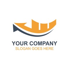 Finance Financial Global Economic Vector Icon Logo