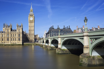 Famous view of Big Ben