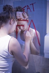Girl with complexes