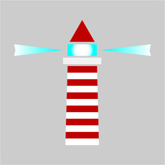 Lighthouse simple logo