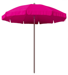 Beach umbrella - pink