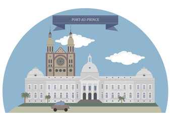 Fototapeta premium Port-au-Prince, Haiti