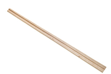 chopsticks isolated on white