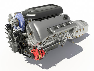 Fototapeta premium The engine