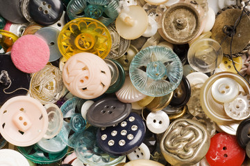 antique buttons background
