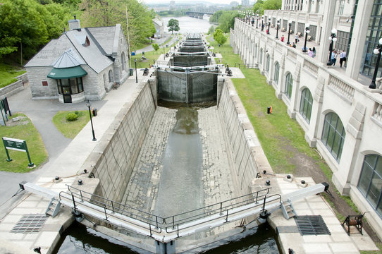Rideau Canal Locks - Ottawa - Canada