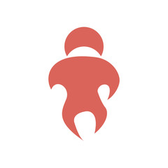 Vector child logo