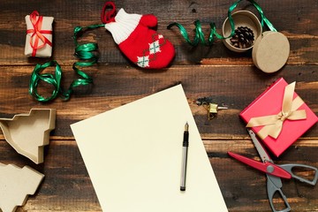 Christmas letter writing
