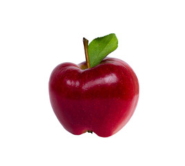 Red and ripe apple