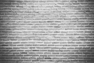 Back and white old brick background