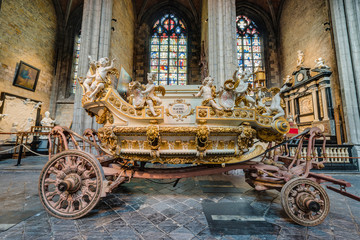 Ducasse de Mons or Doudou in Mons, Belgium.
