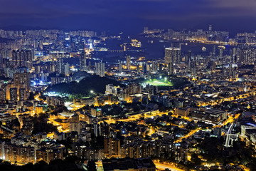 Obraz premium Hong Kong Night