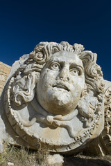 Obraz premium La medusa, Leptis Magna, Libia 