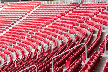 Naklejka premium Stadium seats