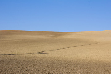 Campagna toscana in autunno