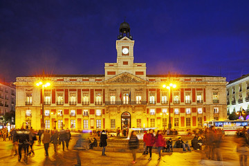 Fototapeta premium Madrid, Puerta del Sol