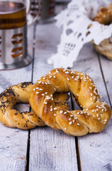 Turkish bagel, simit