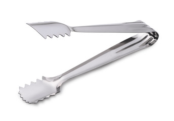 Stainless steel ice tongs
